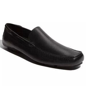 To Boot Classic Black Leather Loafers Barkley Driving Shoe 11.5